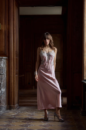 Marjolaine Petal and Gravier Long Chemise