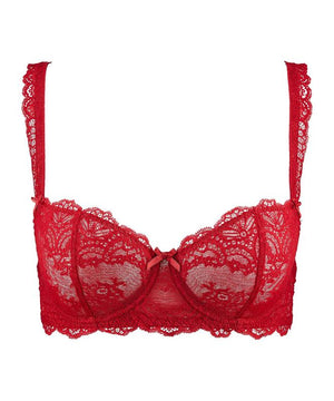 Danse des Sens Irresistible Red Half Cup Bra