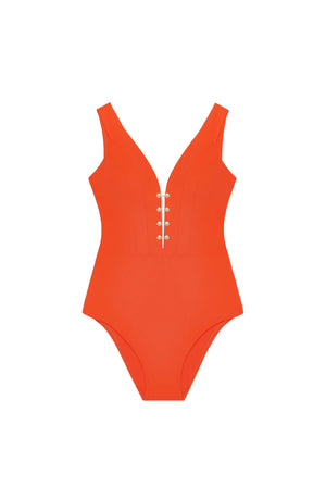 Bonnie 61 Orange Swimsuit
