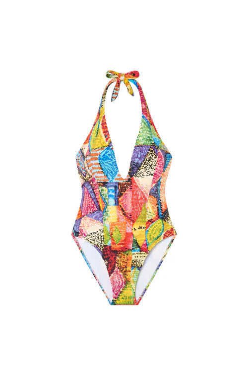 Cap 08 Soft Halter Swimsuit