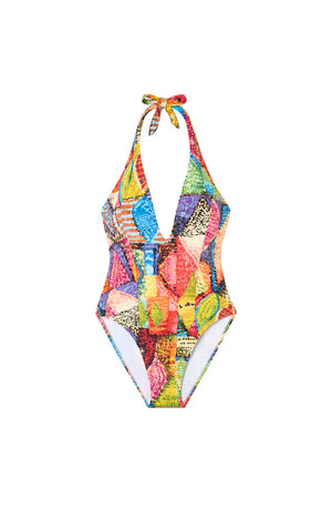 Cap 08 Soft Halter Swimsuit