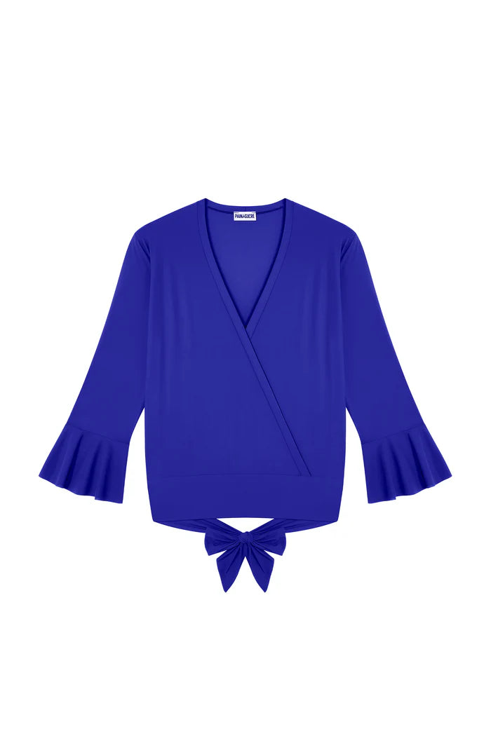 Liz Long Sleeve Myrtille Top