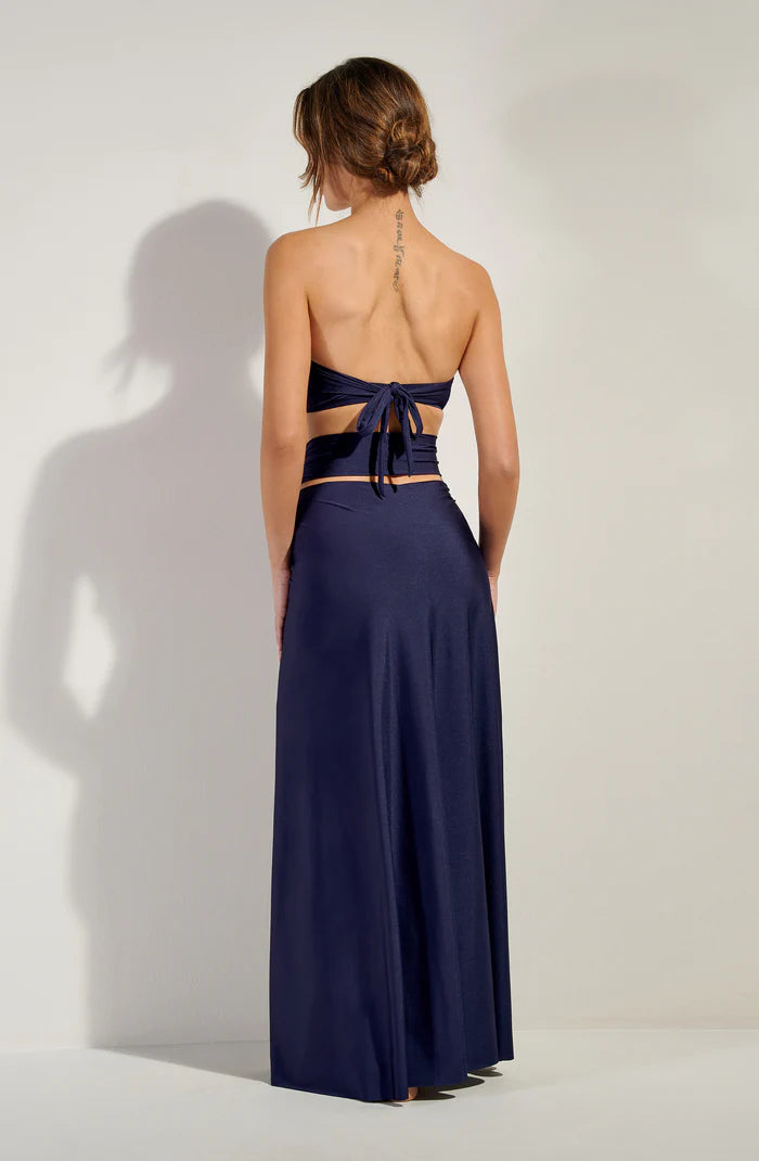 Petra Navy Pareo Skirt