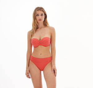 Stella Coral Underwired Bandeau Bikini