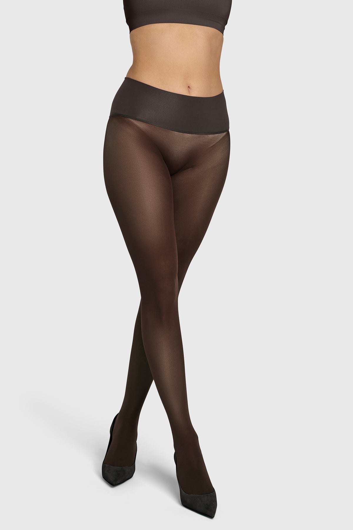 The Sustainable Sixty Hot Chocolate Tights