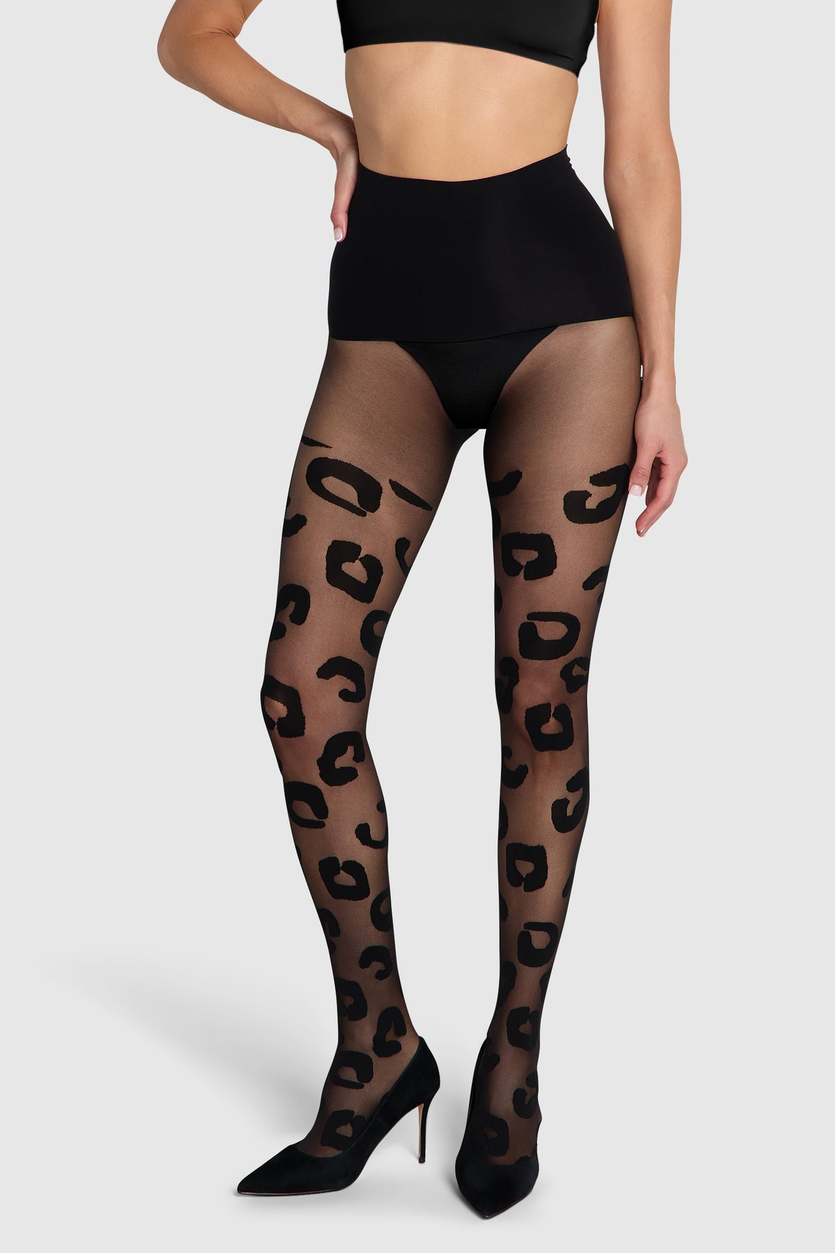 The Oversized Leopard Tights
