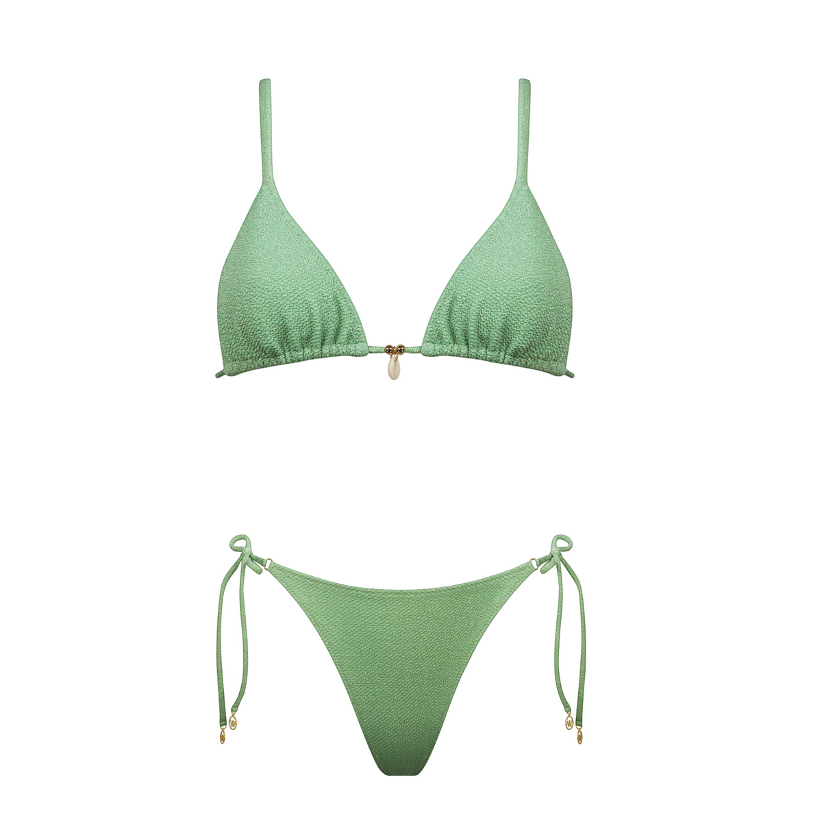 Swim Sparkle Sage Shimmer Bikini