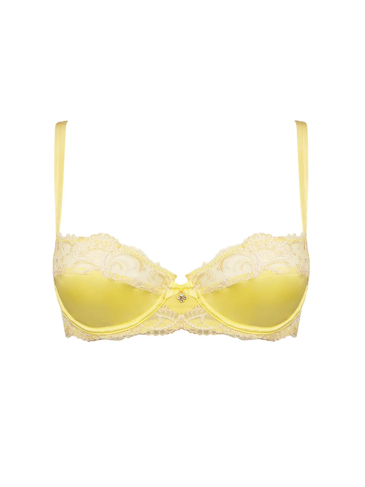 Splendeur Soie Vanil Half Cup Bra