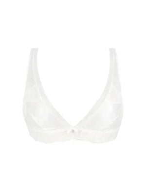 Splendeur Soie Ecru Unwired Bralette