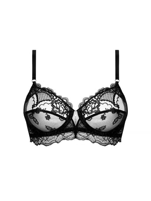 Sublime en Dentelle Black Full Cup Bra