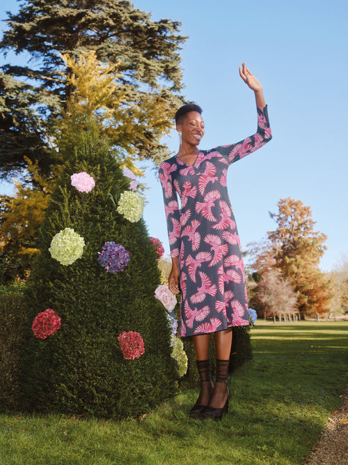 Flying Bird Long Sleeve Night Dress – Juste Moi