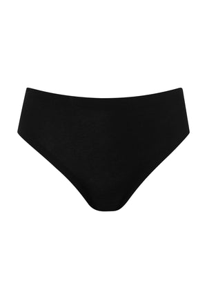 Mey Black High Waist Briefs