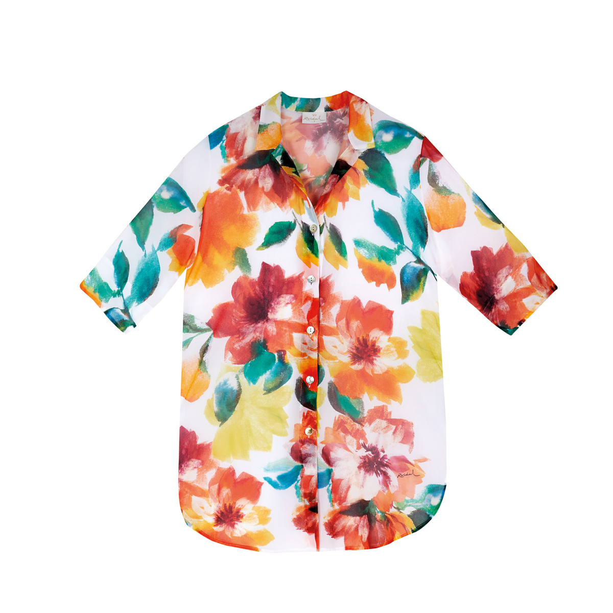 Dalia Unai Orange Long Shirt