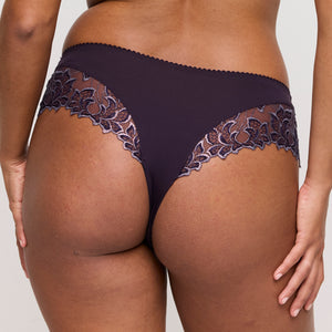Deauville Amethyst Gem Luxury Thong