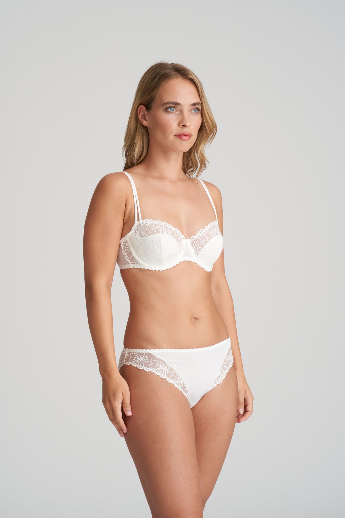 Jane Half Padded Balcony Bra Natural