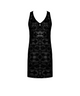 La Muse Dentelle Short Black Beach Dress