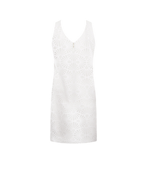 La Muse Dentelle Short White Beach Dress