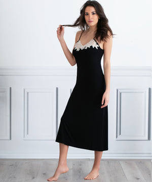 Clara Rossi Black Mid Night Dress