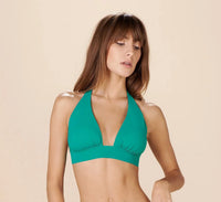 Enea 61 Green Halter Bikini