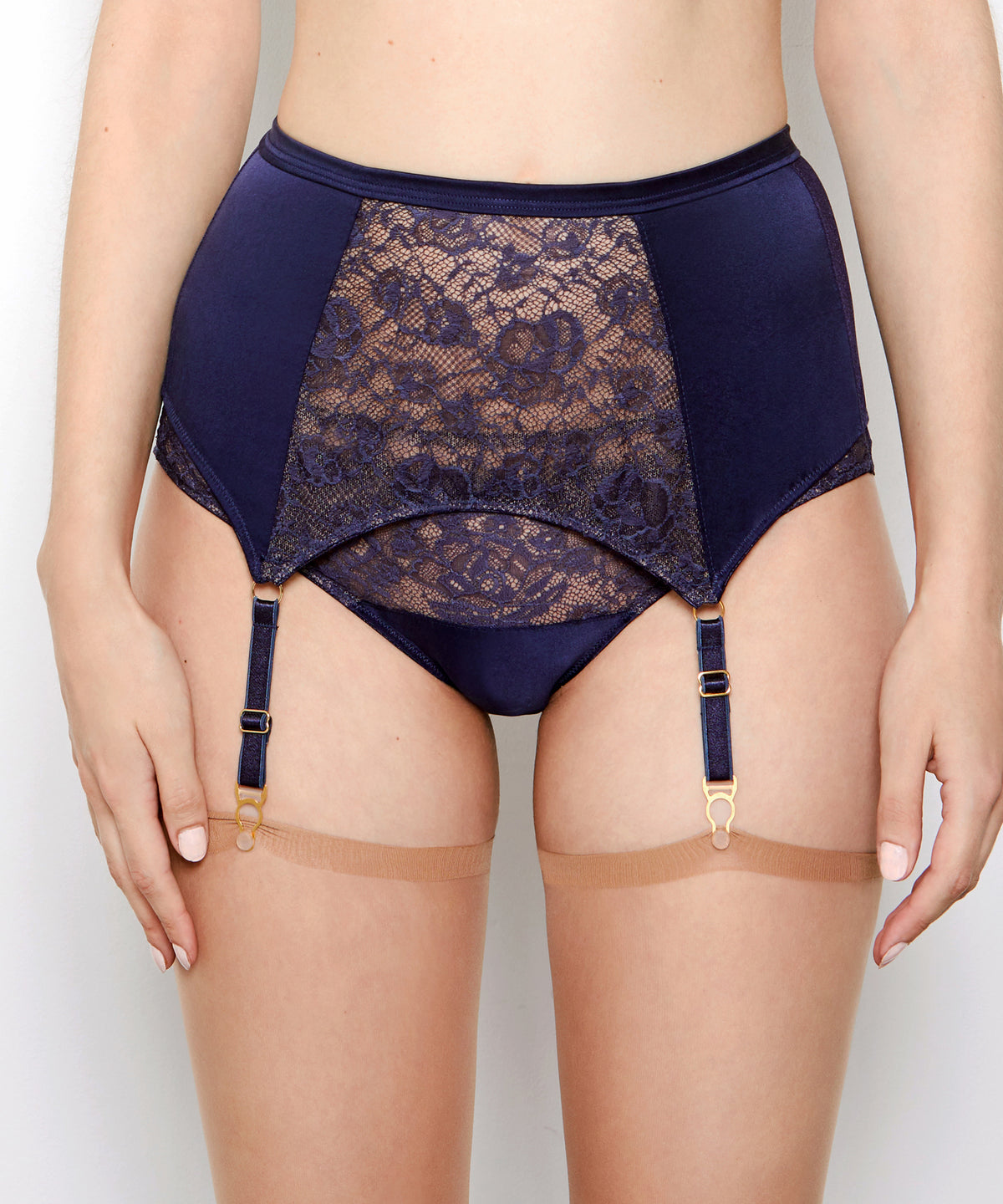 Buy Black Lace Suspender Belt from the Next UK online shop