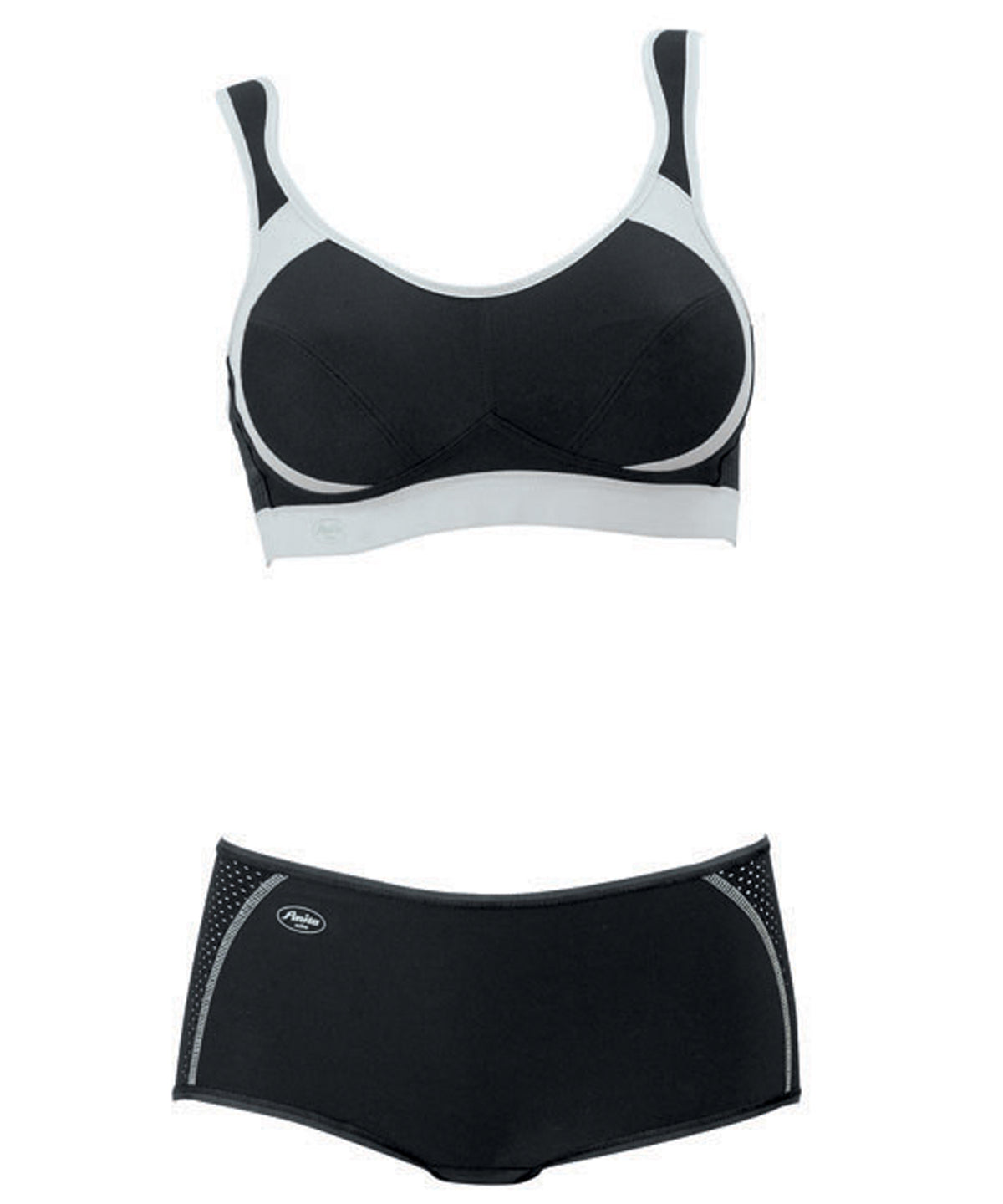 Working Controller Bra Anita Active | Extreme Control Sports Bra Black | Juste Moi
