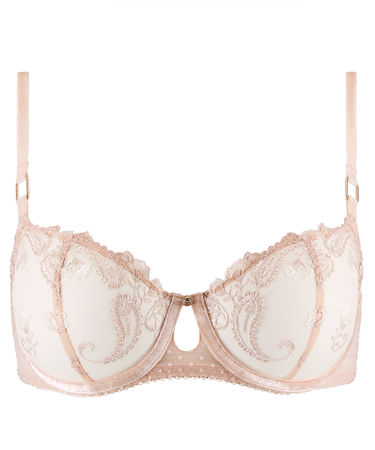 Velvet Memories Dawn Half Cup Bra -