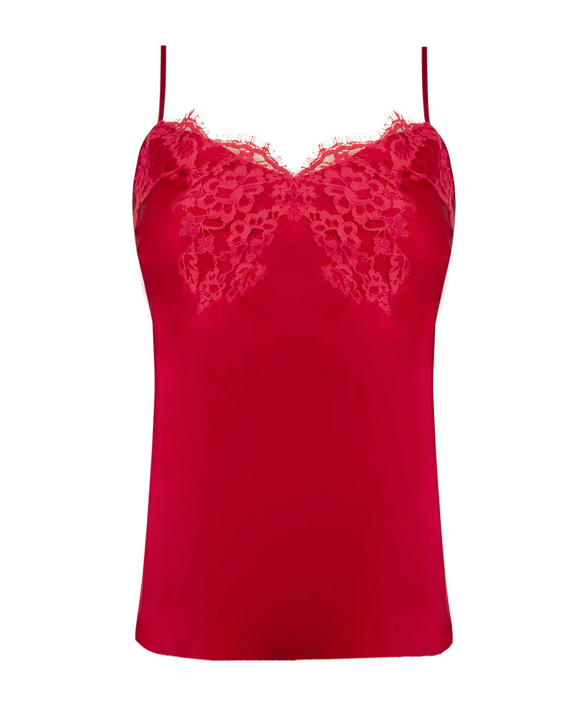 Splendeur Soie Rouge Camisole