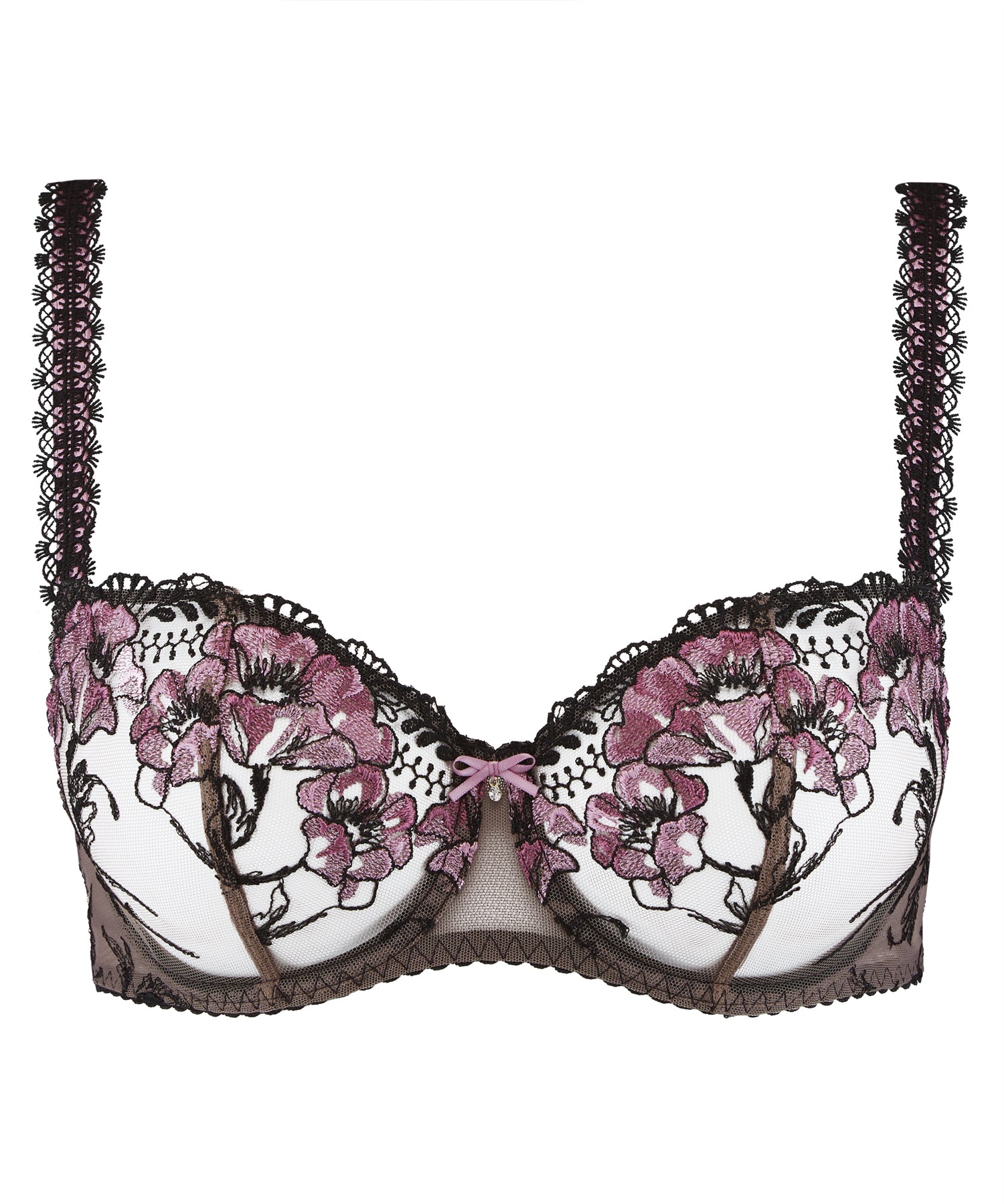 Aubade Fleur de Toi Roman Half Cup Bra Juste Moi