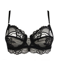 Sublime En Dentelle Black Half Cup Bra