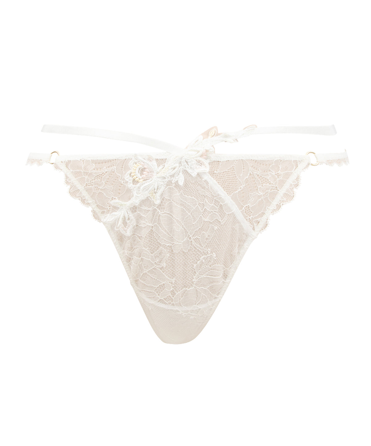 Luxe Stretch Seamless Laser Cut One Size Thong – Monaliza's Fine Lingerie