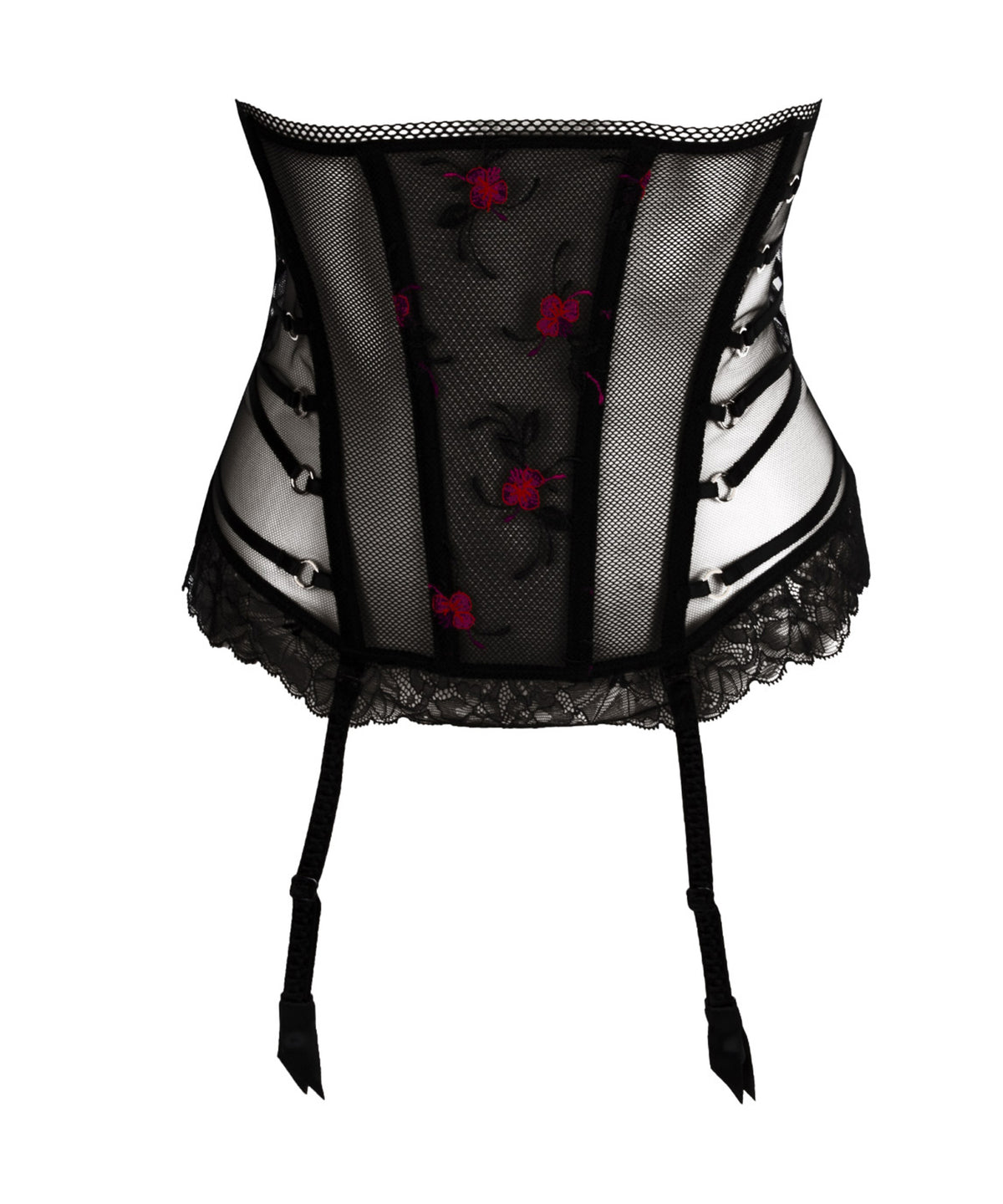 Corset top with Suspenders - L'Amoureuse