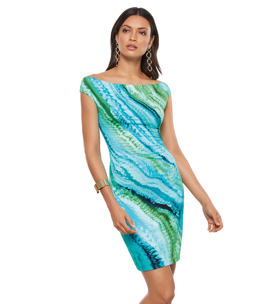 Oceanic Ghany Fitted Dress